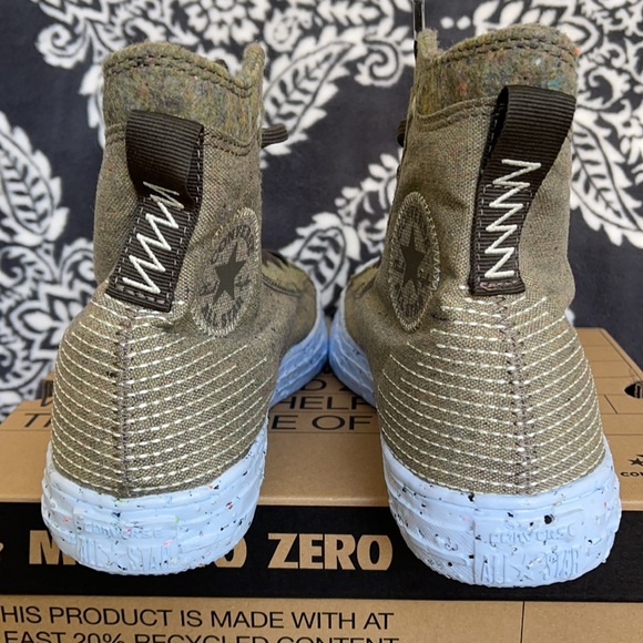 Converse Chuck Taylor All Star Crater Hi Yellow/Carbon Jasper MEN`S - Picture 14 of 16